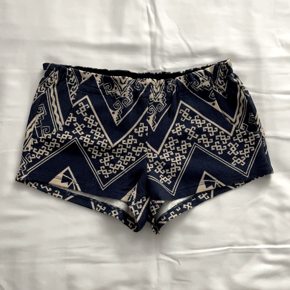Cute blue shorts with pockets Sz Xs